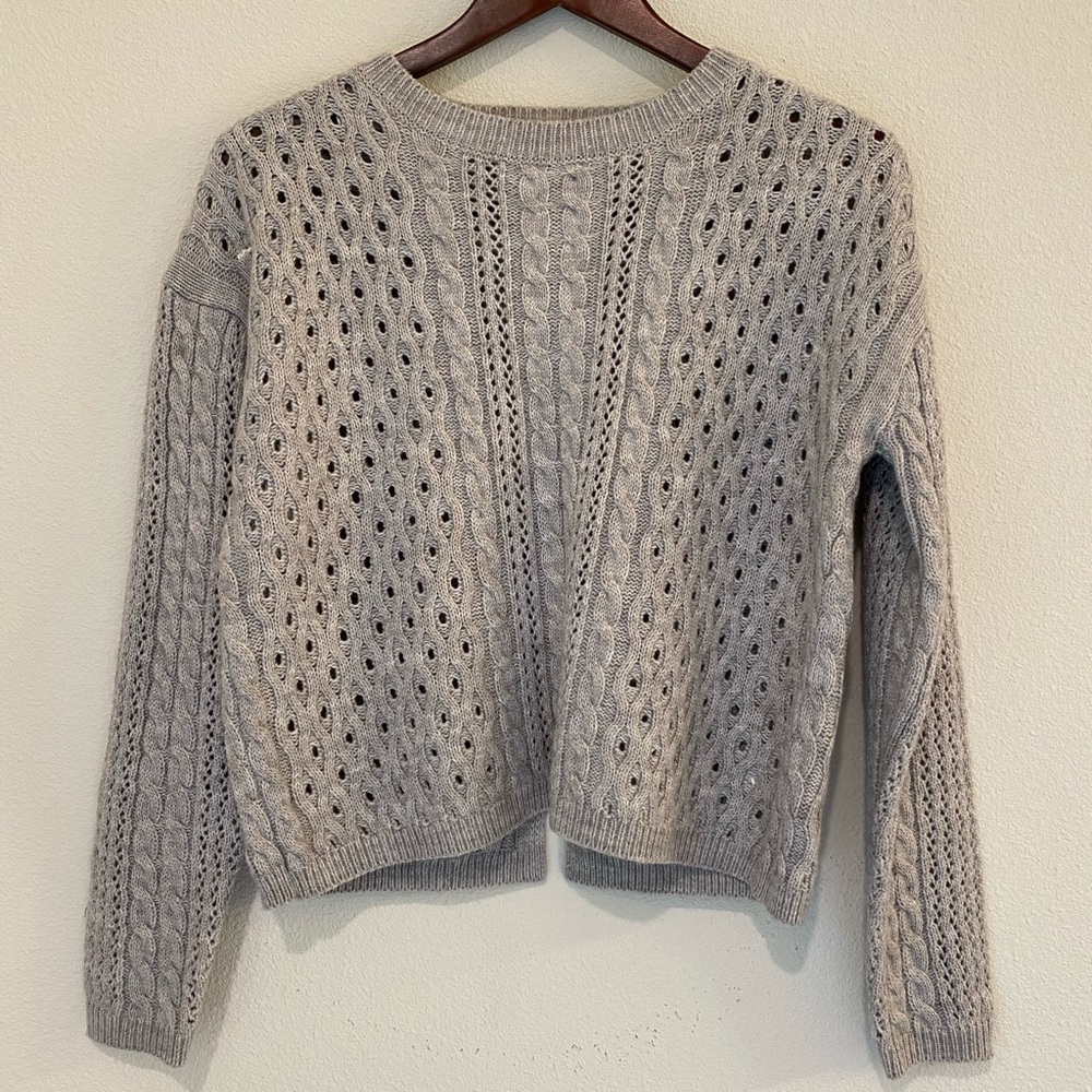 Cropped Chucks Knit Sweater